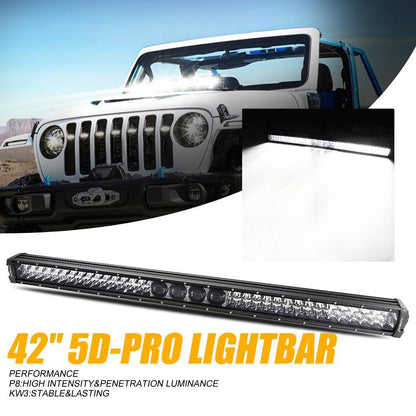 NEW 5D-PRO série Spot Barres LED avec DT kit faisceau électrique pour Jeep – vue 18 – NOVADOMIO