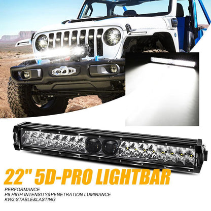 5D-PRO série 12″/22″/32″/42″/52″ Spot Barres LED avec 5D Projectors – vue 16 – NOVADOMIO