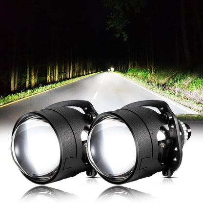 2.5″ 80 W 6 000 K Bi-LED lentille projecteur phare installation sans modification destructive lentille projecteur pour