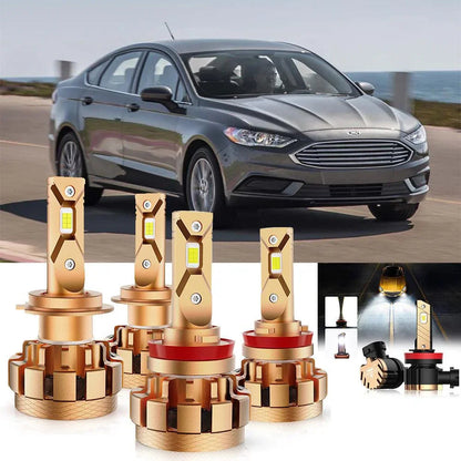Kit d’ampoules LED feux de route/croisement F-16 Plus série CAN-bus intégré 14 000 lm pour Ford Fusion 2006–2017 – vue 19