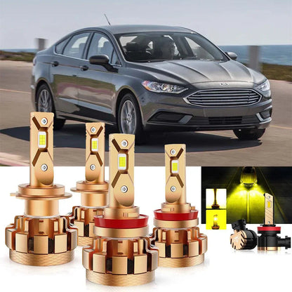 Kit d’ampoules LED feux de route/croisement F-16 Plus série CAN-bus intégré 14 000 lm pour Ford Fusion 2006–2017 – vue 20