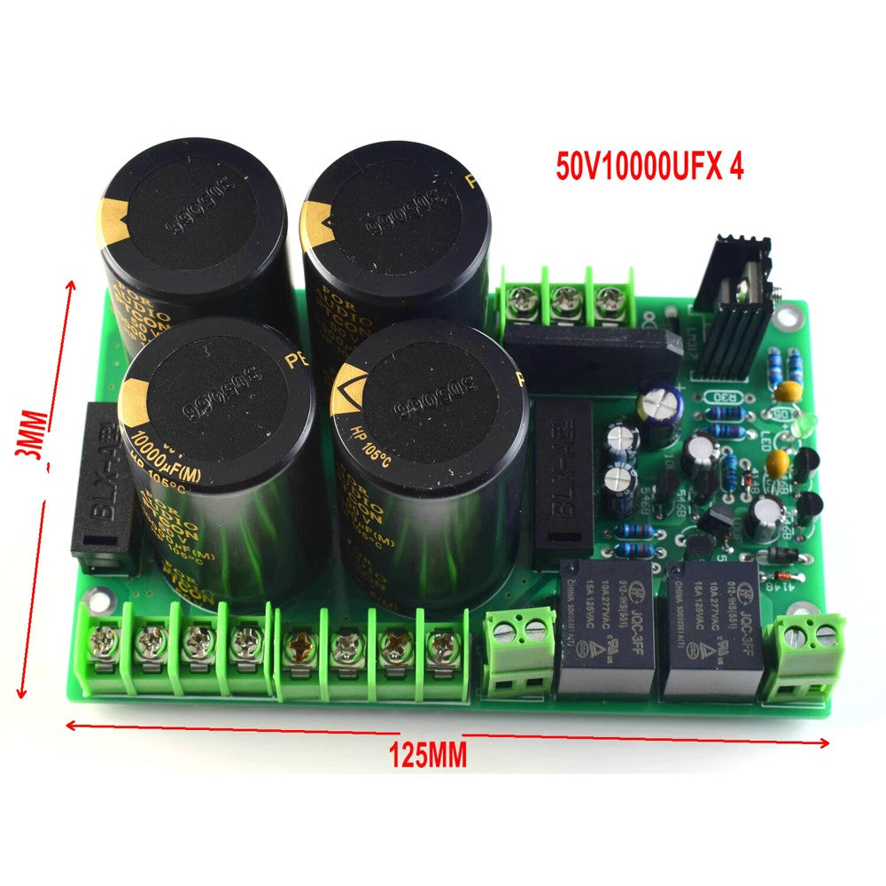 Carte d'alimentation de filtre rougeresseur avec protection de haut-parleur avec indicateur d'état LED – Réf.…