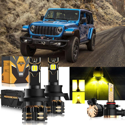 H13 Ampoules de phare LED pour Jeep Wrangler 2007–2009 – vue 11 – NOVADOMIO
