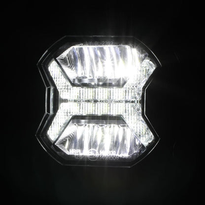 4″ LED antibrouillards avec blanc DRL pour Jeep Wrangler JK/ Jeep Grand Cherokee/ Dodge – vue 2 – NOVADOMIO