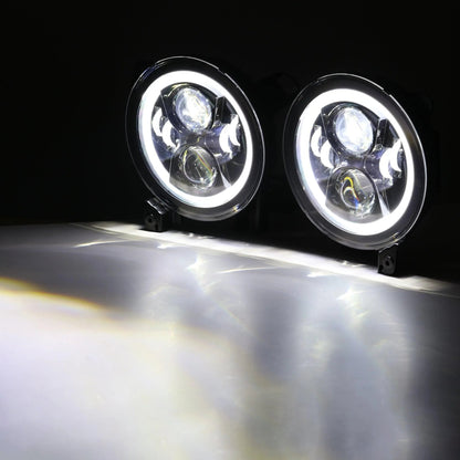 Lot de 2 9″ phares LED avec DRL anneau Halo pour Jeep Wrangler JL Jeep Gladiator JT 2018 2019 2020 2021 2022 – vue 12