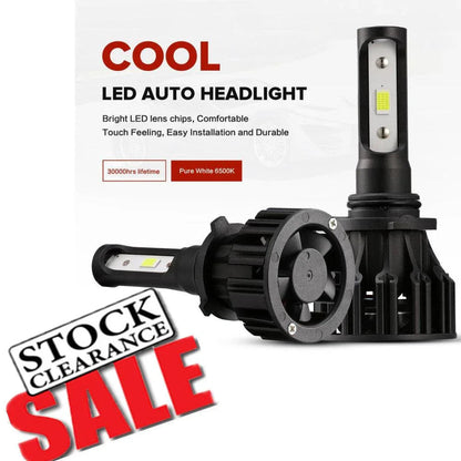 T5 série refroidissement par ventilateur 50 W 5 000 lm Ampoules LED High feux de croisement Conversion Kit – vue 2
