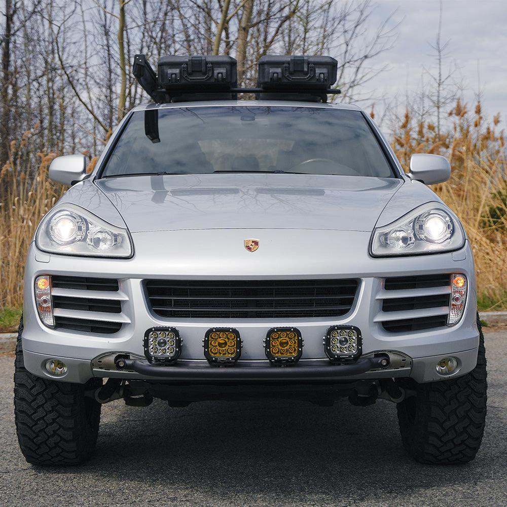 (2pcs/4pcs set) 5 Inch 110W blanc/orange Spot Light LED Driving Lights pour Toyota Tacoma – vue 5