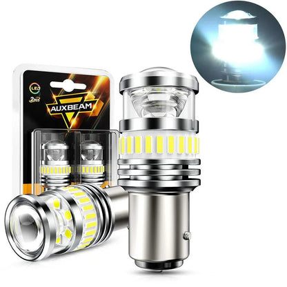 1157 BAY15D Ampoules LED pour recul, clignotants, stop et feux arrière 11W 4000LM 6500K blanc B1 série – 2 ampoules
