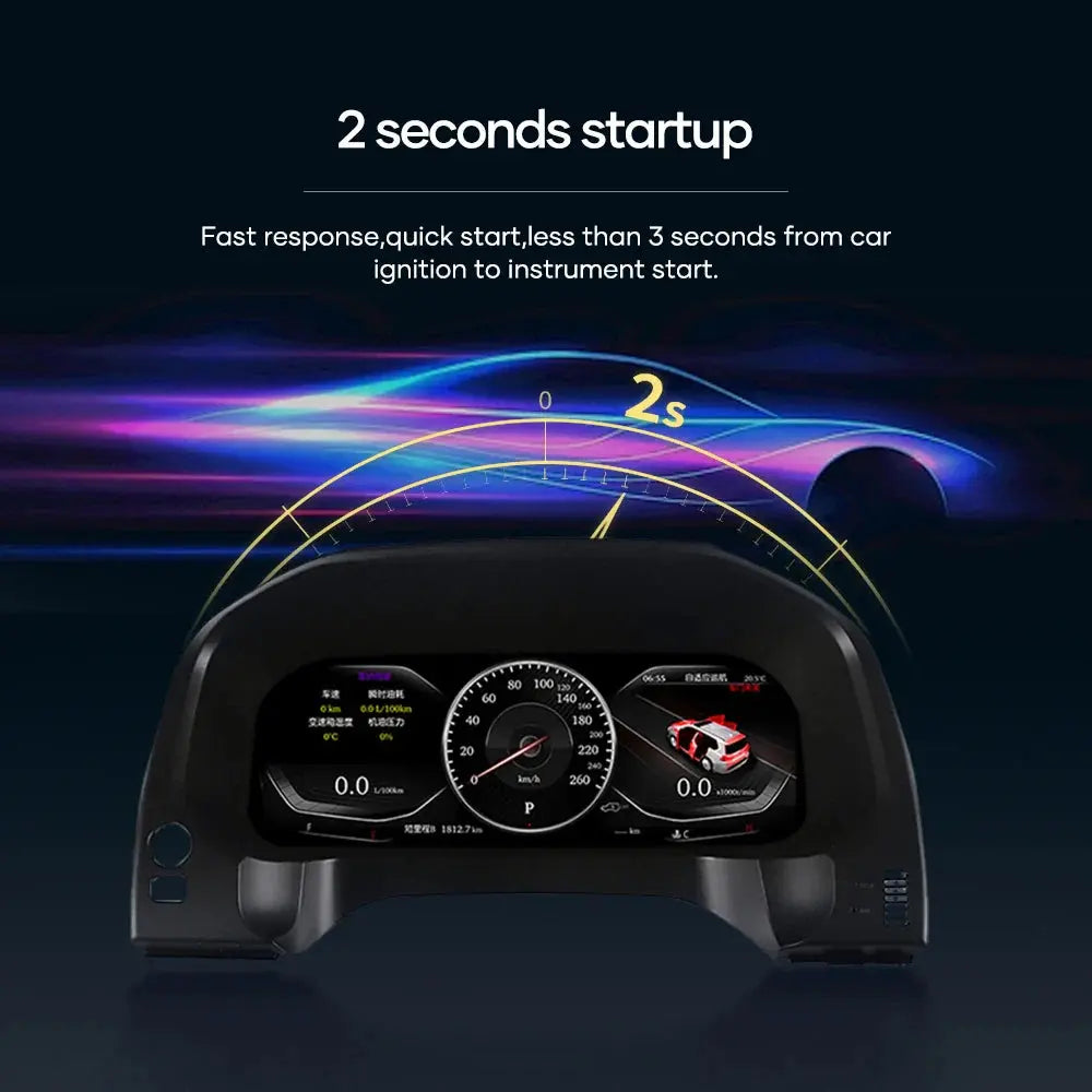 Virtual Cockpit Toyota 4Runner 2010-2022 LCD 12,3″ – NOVADOMIO