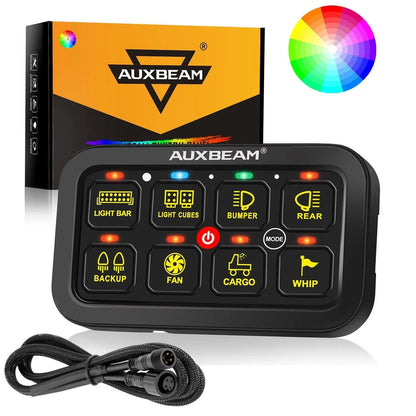 RB80 RGB panneau de commande, modes bascule / momentané / impulsion (sortie double) – vue 8 – NOVADOMIO