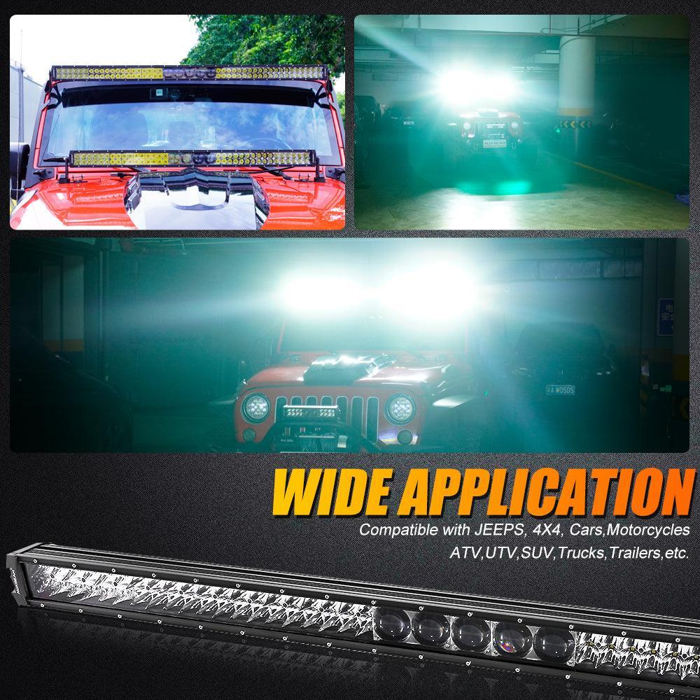 NEW 52 Inch 5D-PRO série 55000LM faisceau longue portée Off Road Barres LED – vue 10