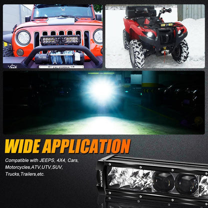 NEW 5D-PRO série Spot Barres LED avec DT kit faisceau électrique pour Jeep – vue 6 – NOVADOMIO