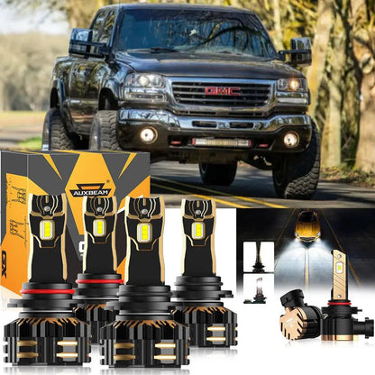 Kit d’ampoules LED de phare 9005 9006 pour GMC Sierra 2500 2003–2004 – NOVADOMIO