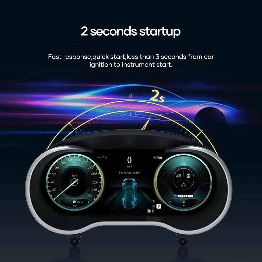 Virtual Cockpit Mercedes-Benz Classe C W204 NTG4.0 / NTG4.5 2011-2014 LCD 12,3″ – NOVADOMIO