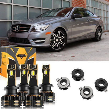 Kit d’ampoules LED de phare H7 pour Mercedes Benz GL450 2013–2015 – NOVADOMIO