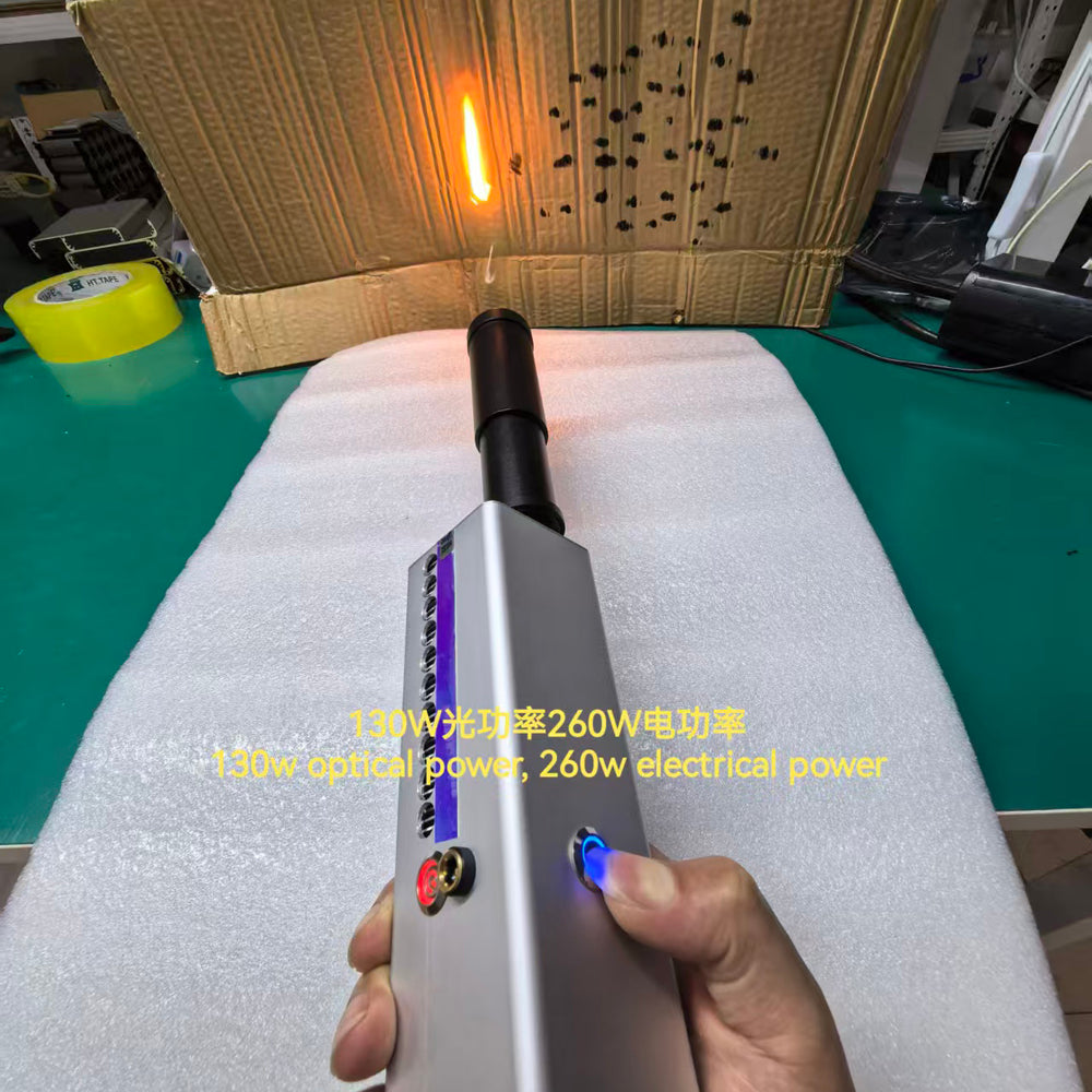 Allumeur laser portable 130 W, source de pompage laser haute puissance avec objectif 20X – vue 5