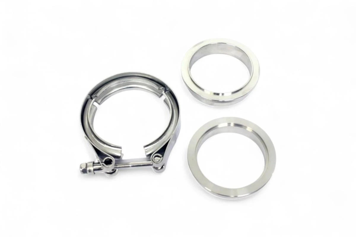 Inox échappement V-Band collier avec male female 1 5 1 75 2 2 25 2 5 2 75 3 0 3 5 4 0 – Darkside Developments
