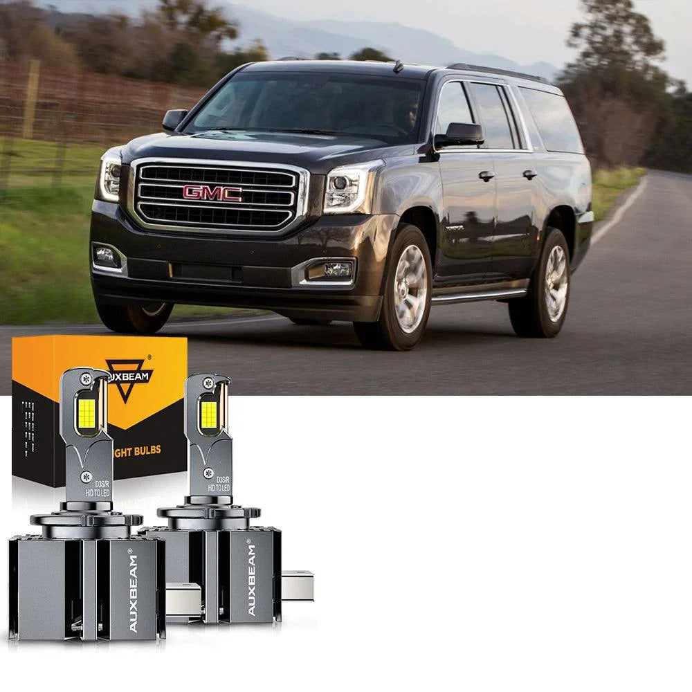 pour 2017-2018 GMC Yukon XL HID 9005 D3S Ampoules de phare LED Bundle – vue 18