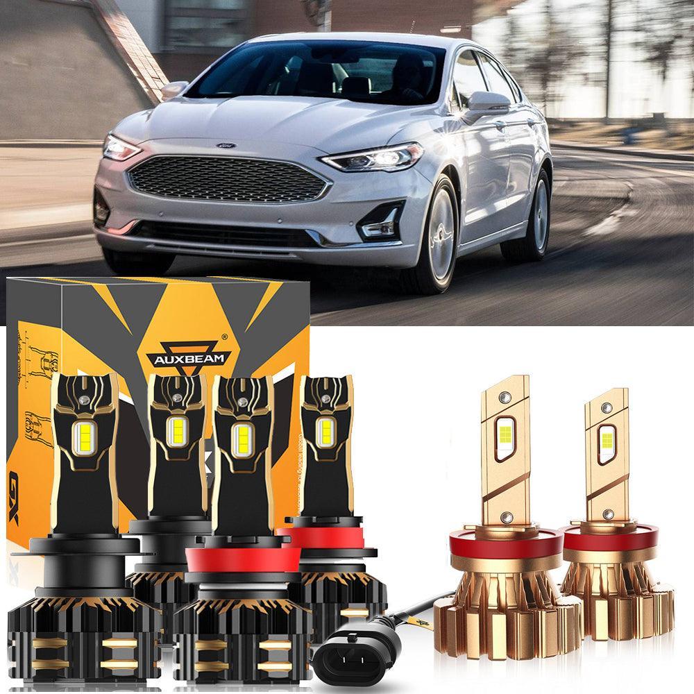 pour 2006-2017 Ford Fusion H7 H11 Ampoules de phare LED Bundle – vue 24