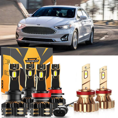 pour 2006-2017 Ford Fusion H7 H11 Ampoules de phare LED Bundle – vue 24 – NOVADOMIO