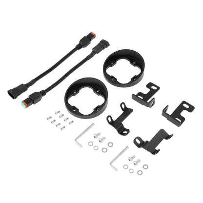 3″ 80 W 9 600 lm LED antibrouillards Kit blanc/jaune Beam pour 2012–2022 Toyota Tacoma/ 2010–2022 Toyota 4Runner / 2014–2022