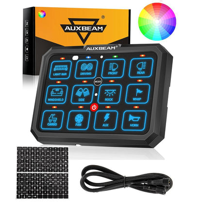 RGB série 6/8/12 voies LED panneau de commande, tout-terrain contrôleur – vue 47 – NOVADOMIO