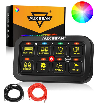 RB80 RGB panneau de commande, modes bascule / momentané / impulsion (sortie double) – vue 10 – NOVADOMIO