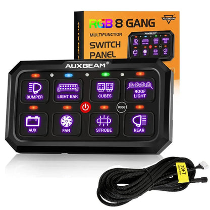 RGB série 6/8/12 voies LED panneau de commande, tout-terrain contrôleur – vue 30 – NOVADOMIO