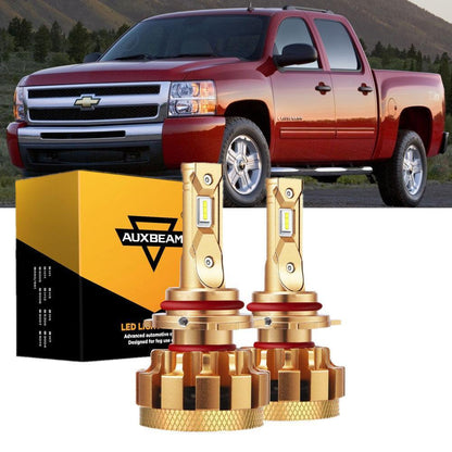 pour 2007-2015 Chevrolet Silverado 1500 F-16 Plus série CANbus intégré qualité automobile 14000LM Ampoules LED kit feux de