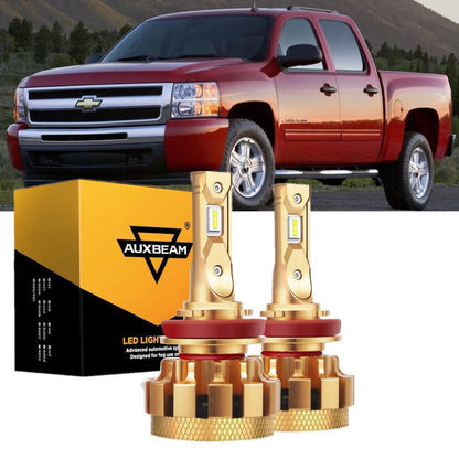 pour 2007-2015 Chevrolet Silverado 1500 F-16 Plus série CANbus intégré qualité automobile 14000LM Ampoules LED kit feux de