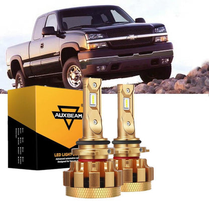Kit d’ampoules LED feux de route/croisement F-16 Plus série CAN-bus intégré 14 000 lm pour Chevrolet Silverado 1500 HD