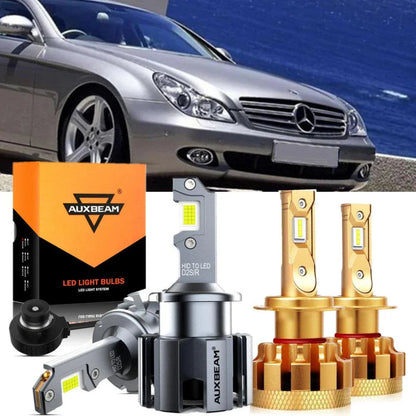 Kit d’ampoules LED feux de route/croisement pour Mercedes-Benz CLS500 avec phares HID 2006 – NOVADOMIO