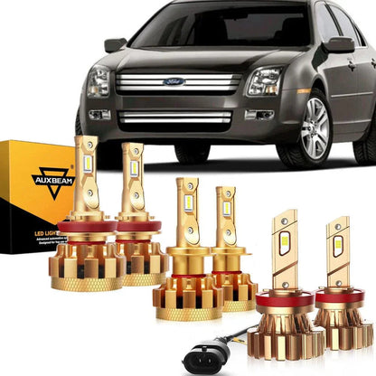 Kit d’ampoules LED feux de route/croisement F-16 Plus série CAN-bus intégré 14 000 lm pour Ford Fusion 2018–2020 – vue 16