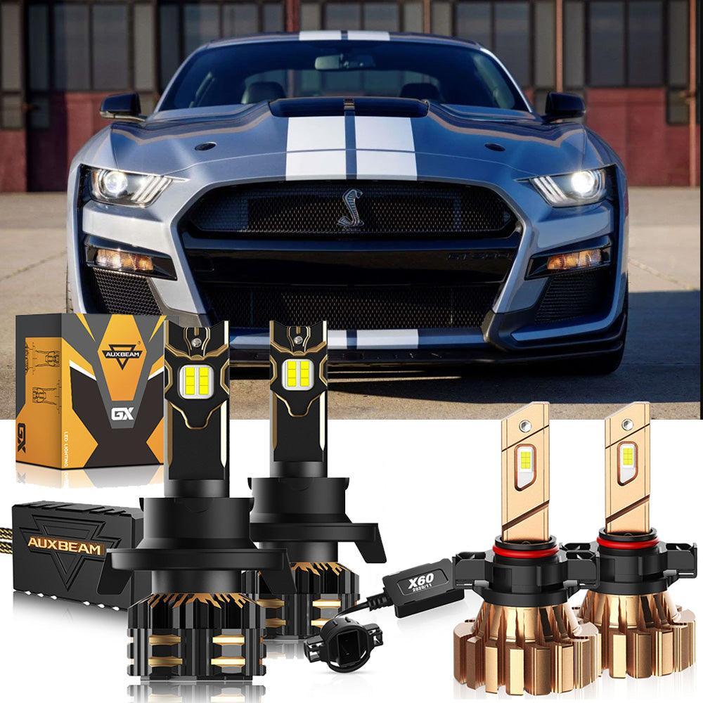 pour 2007-2012 Ford Mustang Shelby GT500 H13 Ampoules de phare LED – vue 21