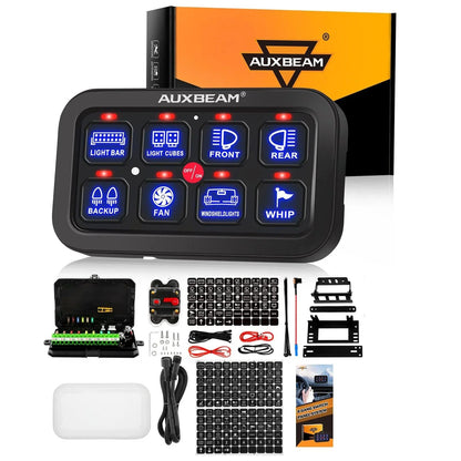 Single série 6/8 voies LED panneau de commande, tout-terrain contrôleur – vue 39 – NOVADOMIO