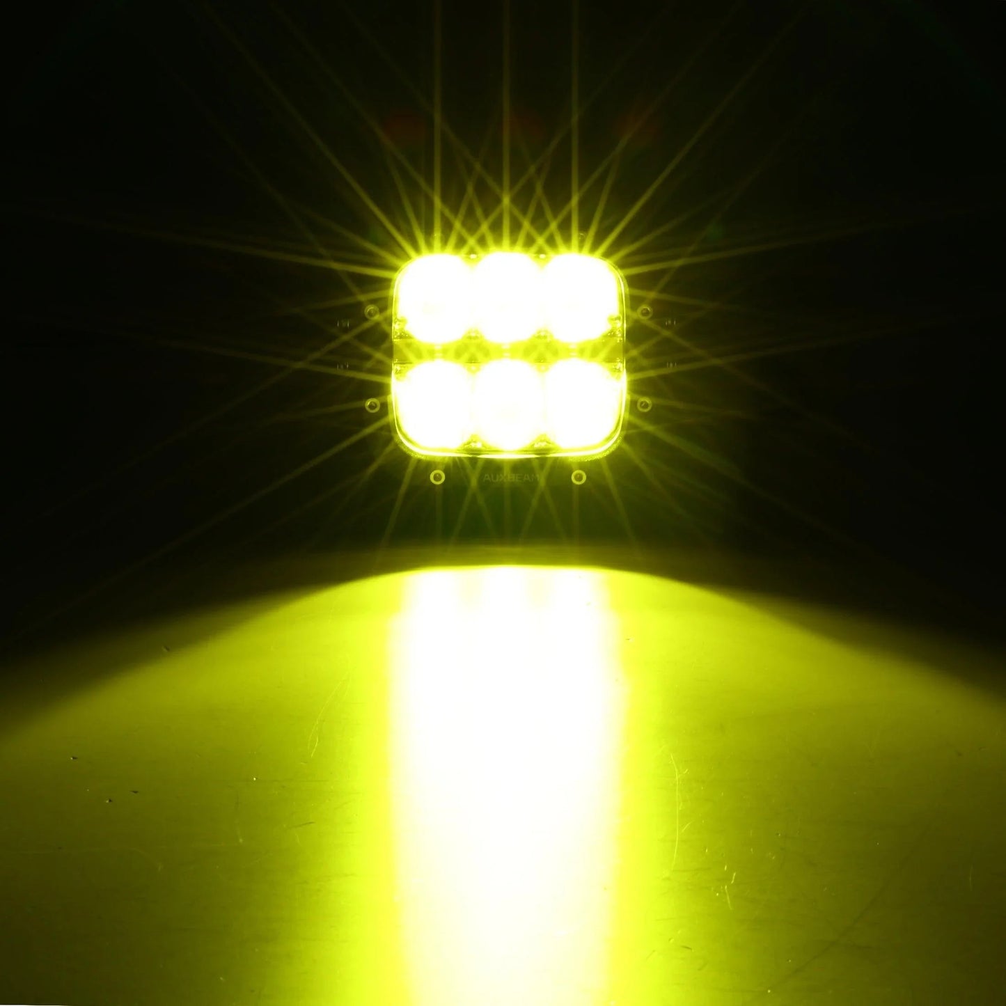 XP-ULTRA série 5 Inch 132W 15600LM blanc/orange LED Pods Driving Light avec orange DRL – vue 15