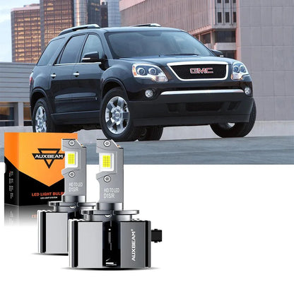pour 2007-2012 GMC Acadia D1S Ampoules de phare LED Bundle – vue 9 – NOVADOMIO
