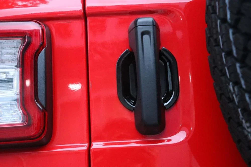 (5pcs/set) Door Handle Bowl Exterior Trim, Door Handle Recess Guard Trim Cover pour Jeep Wrangler JL 2018-2022 – vue 7