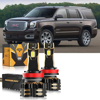 Kit d’ampoules LED de phare 9005 H11 pour 2015–2016, 2019 GMC Yukon XL Halogen – vue 9 – NOVADOMIO