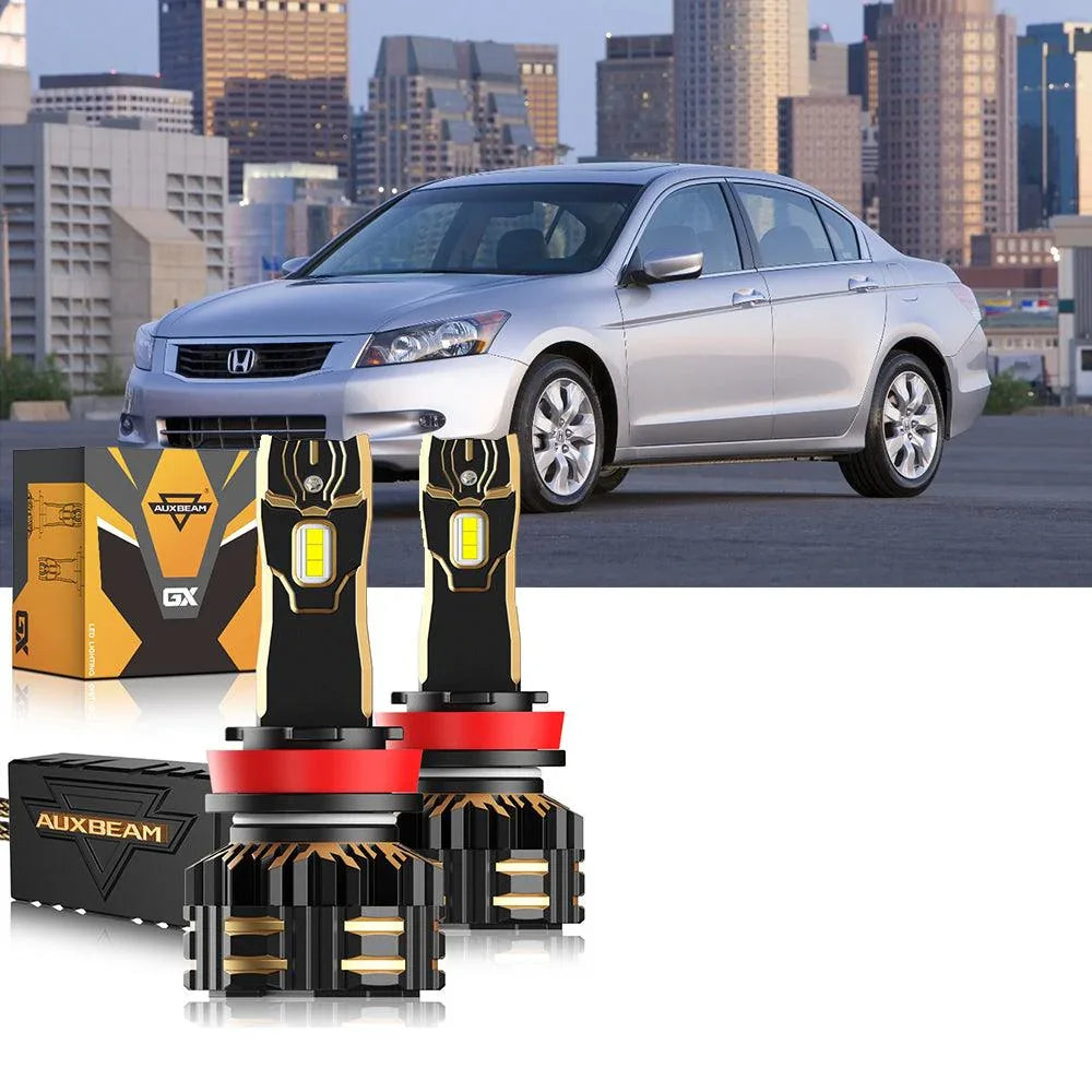 pour 2008-2012 Honda Accord 9005 H11 9006 Ampoules de phare LED Bundle – vue 14
