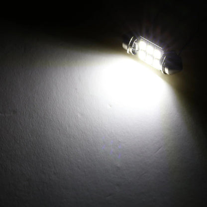 31 mm DE3175 DE3021 DE3022 1.22″ Festoon LED intérieur/plafonnier/lecture/éclairage de plaque ampoules 2.7 W 200 LM 6 500 K