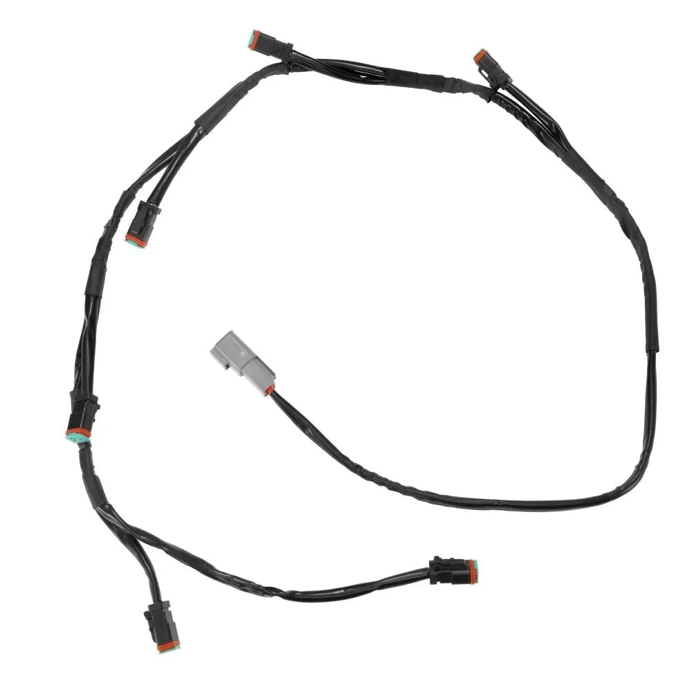 6-Projecteurs LED compacts Power Wiring Harness Kit avec 2 PIN DT Plug – vue 9
