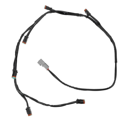 6 Projecteurs LED compacts kit faisceau d’alimentation avec connecteur DT 2 broches – vue 9 – NOVADOMIO