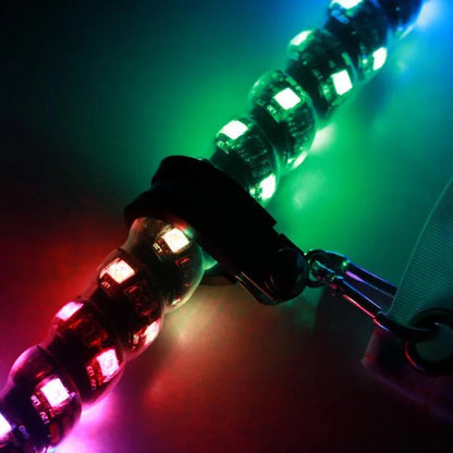 Lot de 2 3FT/4FT LED RGB fouets LED avec clignotant & feu stop, Bluetooth APP/ télécommande – vue 16 – NOVADOMIO