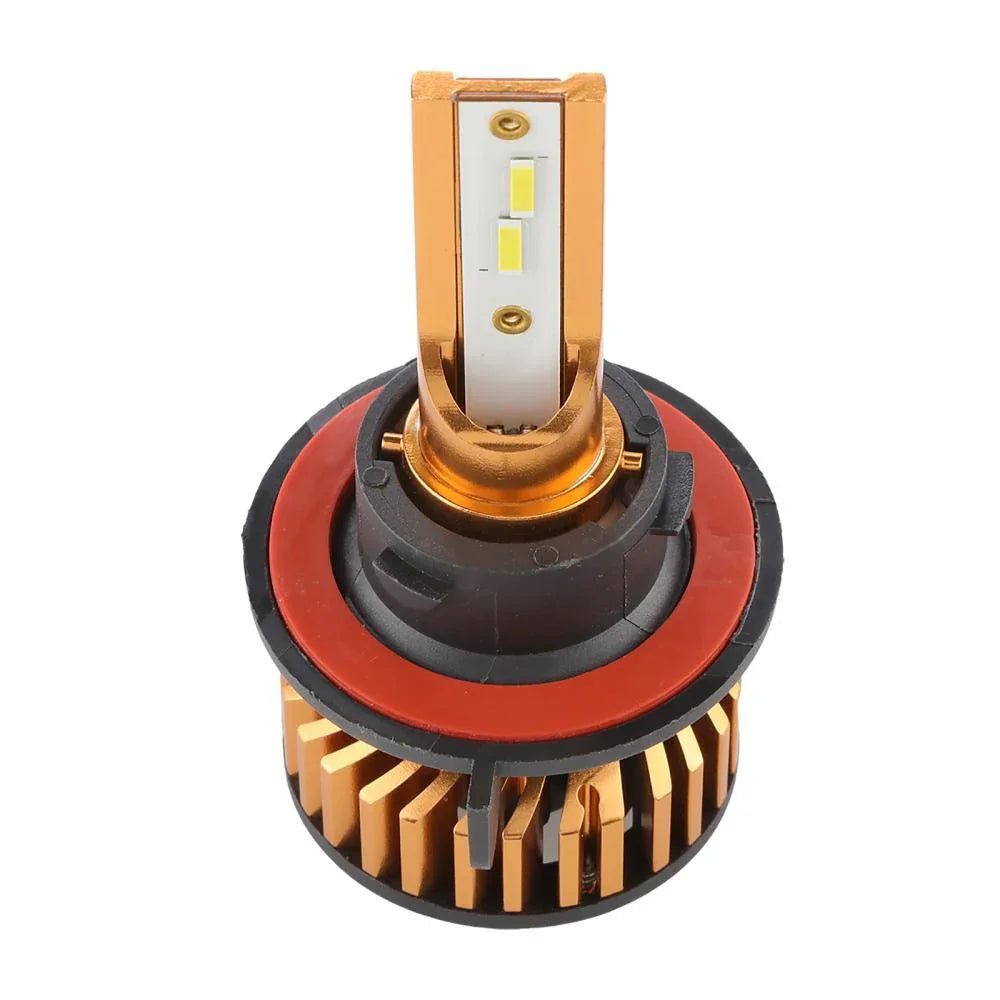 H13 Ampoules de phare LED 52W 10000LM F2 série format compact 6500K blanc froid – 2 ampoules – vue 7
