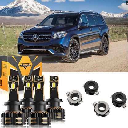 H7 Ampoules de phare LED pour Mercedes Benz GLS450 2017–2019 – NOVADOMIO