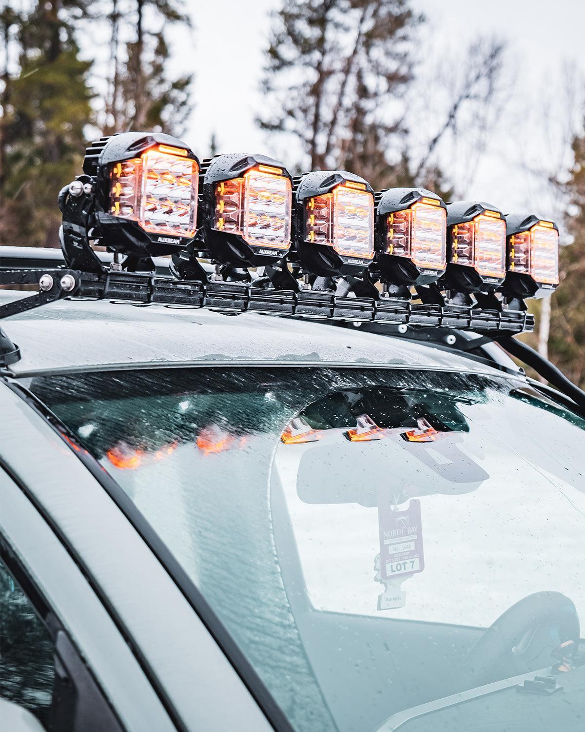 V-max série 6Pcs Side Shooter Pod Lights avec Power Harness – vue 5