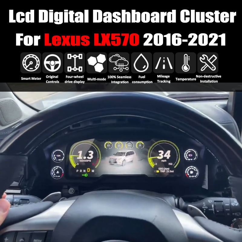 Virtual Cockpit Lexus LX570 2016-2021 – NOVADOMIO