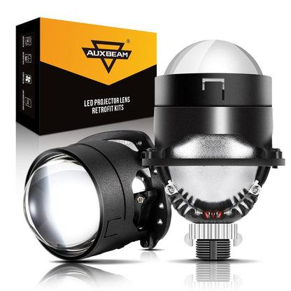 2.5″ 80 W 6 000 K Bi-LED lentille projecteur phare installation sans modification destructive lentille projecteur pour