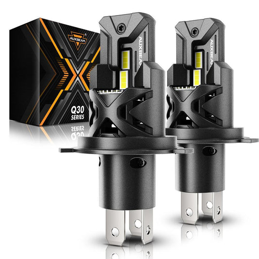 H4/9003 Ampoules de phare LED Q30 série Brightest Wireless 110W 24000LM 6500K blanc froid – 2 ampoules